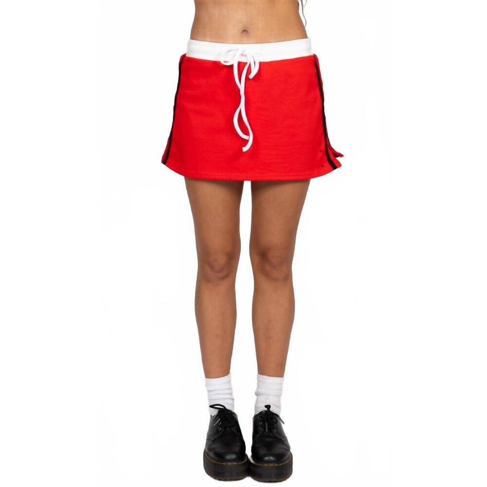 NEW RUSTY lucy mini skort in red
